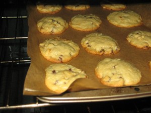 Cookies, baking